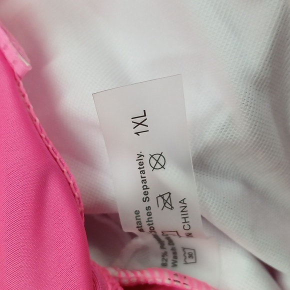 Blue Twist Bikini Swim Top High Waisted Bottoms NWOT Size XL - Picture 7 of 7